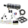 Nitrous Express Single Entry Crossbar 8500 Based Throttle Body Nitrous Kit w/12lb Composite Bottle Nitrous Express