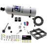 Nitrous Express Single Entry Crossbar 8500 Based Throttle Body Nitrous Kit w/15lb Bottle Nitrous Express