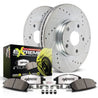 Power Stop 91-96 Dodge Stealth Rear Z26 Street Warrior Brake Kit PowerStop