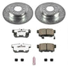 Power Stop 96-98 Acura RL Rear Z26 Street Warrior Brake Kit PowerStop