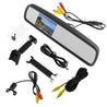 REARVIEW MIRROR WITH 4.3" LCD DISPLAY FOR REVERSE CAMERA WITH SPECIAL MOUNT RVM/S