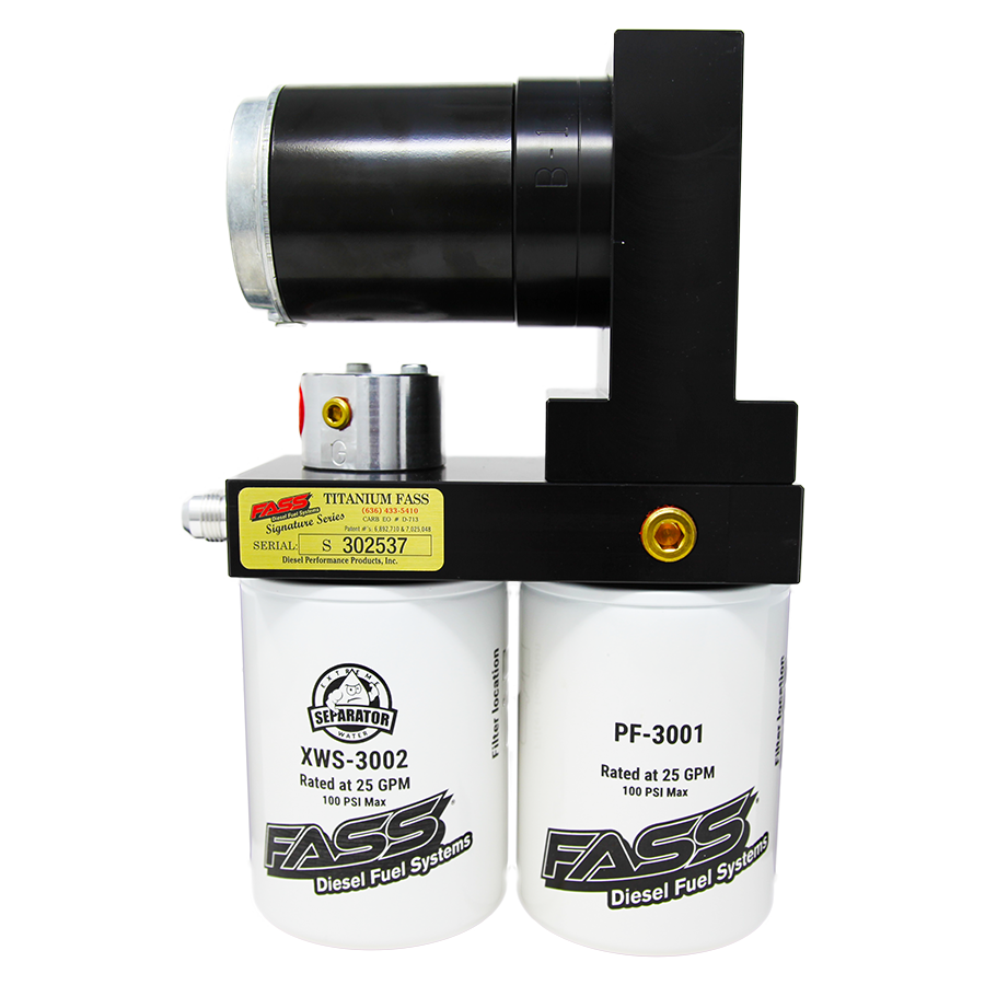 FASS 11-14 GM 2500/3500 Duramax 165gph Titanium Signature Series Fuel Air Separation System FASS Fuel Systems