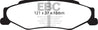 EBC 03-04 Cadillac XLR 4.6 Bluestuff Rear Brake Pads EBC