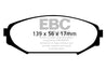EBC 00-02 Acura MDX 3.5 Greenstuff Front Brake Pads EBC