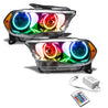 Oracle 11-13 Dodge Durango SMD HL Halogen - Chrome - ColorSHIFT w/ Simple Controller ORACLE Lighting
