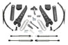 Fabtech 11-16 Ford F250 4WD 10in Rad Arm Sys w/Coils & Dlss Shks Fabtech