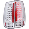 ANZO 2007-2014 Chevrolet Suburban LED Taillights Red/Clear G4 ANZO