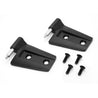 Rugged Ridge 07-18 Jeep Wrangler JK Black Left Door Hinge Set Rugged Ridge