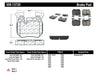 StopTech Performance 08-09 BMW 128i/135i Coupe Rear Brake Pads Stoptech