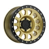 Method MR315 17x8.5 0mm Offset 6x135 87mm CB Gold/Black Street Loc Wheel Method Wheels