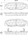 StopTech Street Select Brake Pads - Rear Stoptech