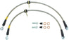 StopTech 06-14 Honda Ridgeline Stainless Steel Front Brake lines Stoptech