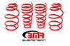 BMR 10-15 5th Gen Camaro V6 Lowering Spring Kit (Set Of 4) - Red BMR Suspension