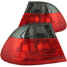 ANZO 2000-2003 BMW 3 Series E46 Taillights Red/Smoke - Outer ANZO