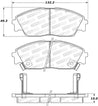 StopTech Street Brake Pads Stoptech