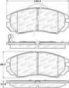 StopTech Street Brake Pads Stoptech