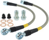 StopTech 15-17 Volkswagen GTI Stainless Steel Rear Brake Lines Stoptech