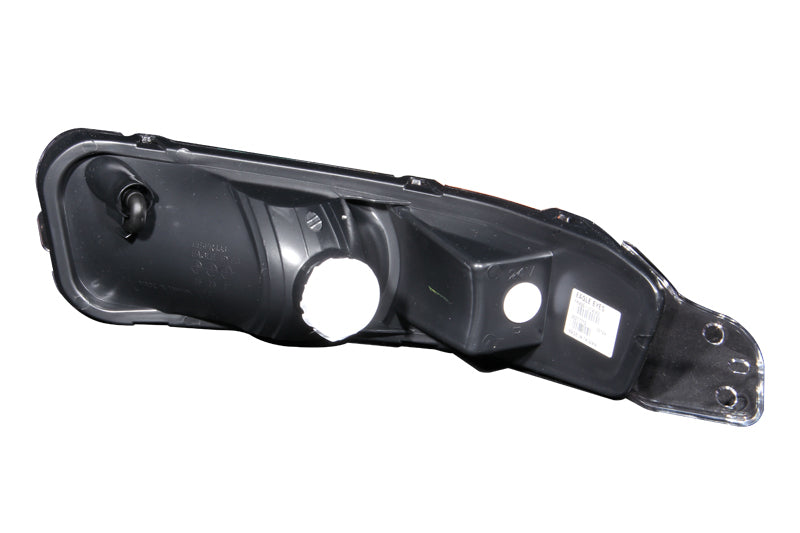 ANZO 2005-2009 Ford Mustang Euro Parking Lights Black w/ Amber Reflector ANZO