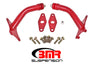 BMR 16-17 6th Gen Camaro Motor Mount Kit w/ Integrated Stands (Polyurethane) - Red BMR Suspension
