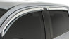Stampede 2007-2019 Toyota Tundra Extended Crew Cab Pickup Tape-Onz Sidewind Deflector 4pc - Chrome Stampede