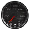 Autometer Spek-Pro Gauge Trans Temp 2 1/16in 300f Stepper Motor W/Peak & Warn Blk/Blk AutoMeter