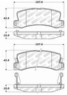 StopTech Street Select Brake Pads - Front Stoptech