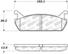 StopTech Street Touring 90-93 Mazda Miata Rear Brake Pads D525 Stoptech