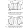 StopTech Street Touring 08-09 Infiniti FX50/G37 Rear Brake Pads Stoptech