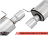 AWE Tuning S197 Mustang GT Axle-back Exhaust - Touring Edition (Chrome Silver Tips) AWE Tuning