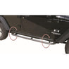 Rampage 2007-2018 Jeep Wrangler(JK) Srs Side Bar Rockerguard Step - Black Rampage