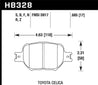 Hawk 01-05 Toyota Celica GTS / 06-10 Scion TC HT-10 Race Front Brake Pads Hawk Performance