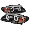 Spyder BMW E46 3-Series 02-05 4DR Projector Headlights 1PC LED Halo Chrm PRO-YD-BMWE4602-4D-AM-C SPYDER