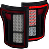 ANZO 2015-2016 Ford F-150 LED Taillights Red/Smoke ANZO