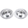 Power Stop 00-09 Honda S2000 Rear Evolution Drilled & Slotted Rotors - Pair PowerStop