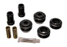 Energy Suspension 81-90 Dodge/Chrysler/Plymount Black Front Lower and Upper Control Arm Bushing Set Energy Suspension