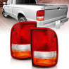 ANZO 1993-1997 Ford Ranger Tail Light Red/Cear (OE) ANZO