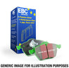 EBC 11-15 Scion IQ 1.3 Greenstuff Front Brake Pads EBC