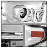Spyder Toyota Tundra 2014-2016 Projector Headlights Light Bar DRL Chrome PRO-YD-TTU14-DRL-C SPYDER