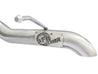 aFe MACHForce XP 2-1/2in SS-409 Cat-Back Exhausts w/ 18in Muffler 07-17 Jeep Wrangler V6-3.6L aFe