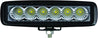 Hella Value Fit Mini 6in LED Light Bar - Flood Beam Pedestal Hella