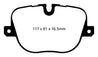 EBC 10-12 Land Rover Range Rover 5.0 Supercharged Greenstuff Rear Brake Pads EBC