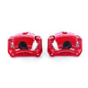 Power Stop 01-05 Mazda Miata Front Red Calipers w/Brackets - Pair PowerStop
