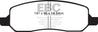 EBC 06-09 Buick Lucerne 3.8 Greenstuff Rear Brake Pads EBC