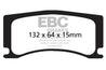 EBC 08-09 Jaguar XKR 4.2 Supercharged (Portfolio) Yellowstuff Rear Brake Pads EBC