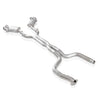 Stainless Works 2016-18 Camaro SS Exhaust 3in X-Pipe AFM Valves NPP Replacement Valves 4in Quad Tips Stainless Works