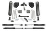 Fabtech 17-21 Ford F250/F350 4WD Diesel 4in Basic Sys w/Stealth Fabtech