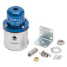 Edelbrock Fuel Pressure Regulator Carbureted 160 GPH 5-10 PSI 3/8In In/Out 3/8In Return Blue/Clear Edelbrock
