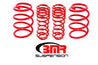 BMR 07-14 Shelby GT500 Performance Version Lowering Springs (Set Of 4) - Red BMR Suspension