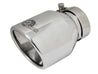 aFe MACH Force-Xp 304 SS Clamp-On Exhaust Tip 2.5in. Inlet / 4in. Outlet / 6in. L - Polished aFe