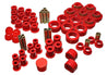 Energy Suspension 81-87 Chevy/GMC 4WD (W/ Stock Front Springs) Red Hyper-flex Master Bushing Set Energy Suspension